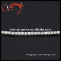custom made 24" 30" 36" 3mm cubic zirconia S925 chain iced out hip hop jewelry